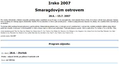 Desktop Screenshot of irsko2007.gipix.net